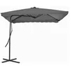 Image de vidaXL Parasol dExtérieur avec Mât en Acier Pare-soleil de Patio Abri de Soleil Parasol de Terrasse Extérieur 250 x 250 44883
