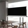Image de vidaXL Auvent Latéral Rétractable de Patio 100x300 cm Noir Pare-vue Brise-vent 45184