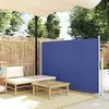 Image de vidaXL Auvent latéral rétractable 140 x 300 cm Bleu