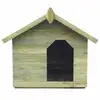 Image de Vidaxl niche de jardin avec toit ouvrant en bois de pin imprégné