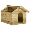 Image de Vidaxl niche de jardin avec toit ouvrant en bois de pin imprégné