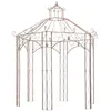 Image de Pavillon De Jardin Marron Antique 3 M Fer Vidaxl