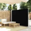 Image de vidaXL Auvent Latéral Rétractable 160x500 cm Noir Jardin Terrasse Balcon Store 45460