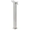 Image de vidaXL Colonne à eau de jardin carrée Acier inoxydable 95 cm 45453