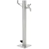 Image de vidaXL Colonne à eau de jardin ronde Acier inoxydable 65 cm 45457
