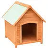 Image de Vidaxl niche pour chiens bois de pin et de sapin massif 72x85x82 cm