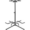 Image de Support De Guitare Noir Acier Vidaxl