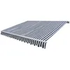 Image de vidaXL Auvent pliable manuel 300 cm Bleu/blanc 275552