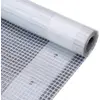 Image de Bâche Leno 260 G/m² 4 X 10 M Blanc Vidaxl