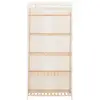 Image de Vidaxl garde-robe blanc 79 x 40 x 170 cm tissu