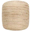 Image de Pouf Fait À La Main 40 X 45 Cm Jute Vidaxl