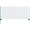 Image de vidaXL Clôture en Grillage Métallique avec Poteaux Panneau de Clôture Protection pour Chiots Volaille Jardin Cour Arrière 144608
