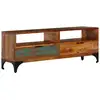 Image de Meuble Tv 118x35x45 Cm Bois De Récupération Massif Vidaxl