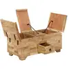 Image de Vidaxl table basse bois de manguier massif 80x40x35 cm 247327