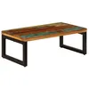 Image de Table Basse 100x50x35 Cm Bois De Récupération Solide Et Acier Vidaxl