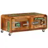 Image de Table Basse 85x55x40 Cm Bois De Récupération Massif Vidaxl