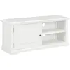 Image de Meuble Tv Blanc 90x30x40 Cm Bois Vidaxl