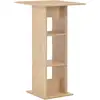 Image de Table De Bar Chêne 60x60x110 Cm Vidaxl
