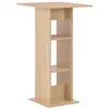 Image de vidaXL Table de bar Chêne 60x60x110 cm