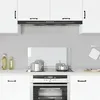 Image de vidaXL Dosseret de Cuisine Carrelage Mural Décoration Protection Anti-éclaboussures Résistant aux Rayures Transparent 80x40 249469