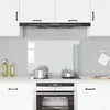 Image de vidaXL Dosseret de Cuisine Carrelage Mural Décoration Protection Anti-éclaboussures Résistant aux Rayures Transparent 90x60 249474