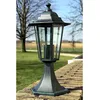 Image de Lampe De Jardin Vert Foncé/noir Aluminium Vidaxl