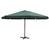 Image de vidaXL Parasol de Jardin Aluminium Vert 500 cm Pare Soleil Terrasse Plage 40302
