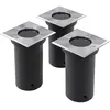 Image de Lampes Encastrées Au Sol D'extérieur 3 Pcs Carré Vidaxl