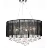 Image de Lustre Avec 85 Cristaux Noir Vidaxl