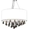 Image de Lustre Avec 85 Cristaux Blanc Vidaxl