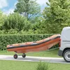 Image de vidaXL Remorque Bateau 302x1005x43 cm Réglable en 3 Positions Acier Anti-Rouille Transporteur pour Bateau de Pêche 90305
