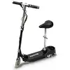 Image de Vidaxl trottinette électrique avec siège 120 w noir 90311