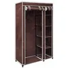 Image de vidaXL Garde-robe Tissu Marron
