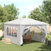 Image de vidaXL Tente de réception 3x4 m Blanc 90334