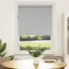 Image de Store Enrouleur Occultant 124,4 X 175 Cm, Largeur Du Tissu 120 Cm, Gris Vidaxl