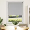 Image de vidaXL Store Enrouleur Occultant 1244x175 cm Gris Pare-vue Tamisant Pare-soleil 240129