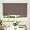 Image de vidaXL Store enrouleur occultant 1444 x 175 cm largeur du tissu 140 cm coloris marine 240134