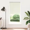 Image de Store Enrouleur Occultant 124,4 X 230 Cm, Largeur Du Tissu 120 Cm, Blanc Cassé Vidaxl