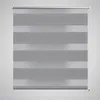 Image de vidaXL Store Enrouleur Tamisant 1409x175 cm Gris Store Occultant Fenêtre Maison 240223