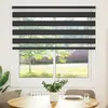 Image de vidaXL Store enrouleur tamisant 1409 x 175 cm noir 240224