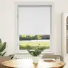 Image de Store Enrouleur Occultant 84,4 X 175 Cm, Largeur Du Tissu 80 Cm, Blanc Vidaxl