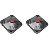 Image de Lot De 2 Chauffages Solaires Pour Piscine 735 W Vidaxl