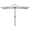 Image de Parasol D'extérieur Rectangulaire Inclinable