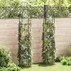 Image de Arche De Jardin En Forme De Tour 2 Pcs Vidaxl