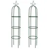 Image de vidaXL Arche de jardin en forme de tour 2 pcs