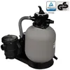 Image de vidaXL Pompe à Filtre à Sable de Piscine 600 W 17000 l/h Pompe de Filtration 90396