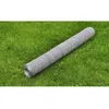 Image de Grillage Pour Volière Acier Galvanisé 25 X 0,75 M Argenté Vidaxl