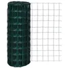 Image de vidaXL Grillage 10x10 m avec Mailles Clôture Portail Barrière Bordure Jardin 140573