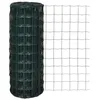 Image de vidaXL Grillage 25x10 m avec Mailles Clôture de Jardin Bordure Grille Ferme 140579