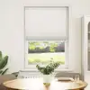 Image de Store Plissé 90x100 Cm Blanc Vidaxl